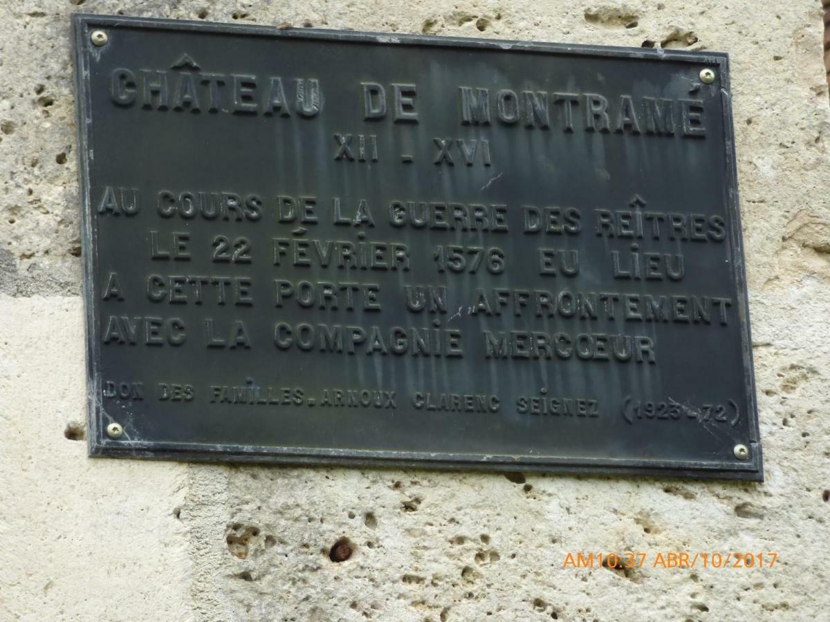 Chateau De Montrame Soisy-Bouy Exterior photo